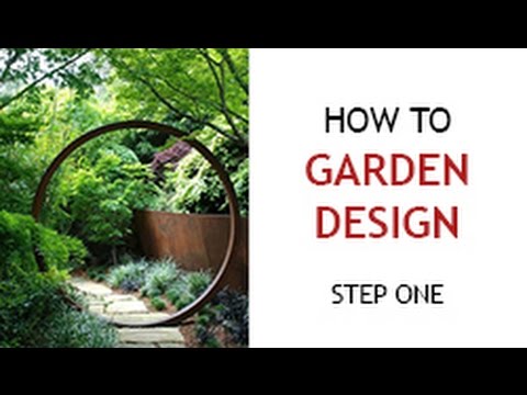 Step 1  How to Design a Backyard Garden