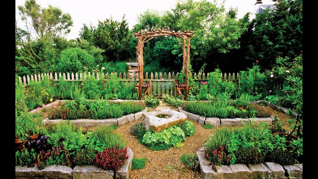 Backyard vegetable garden design ideas