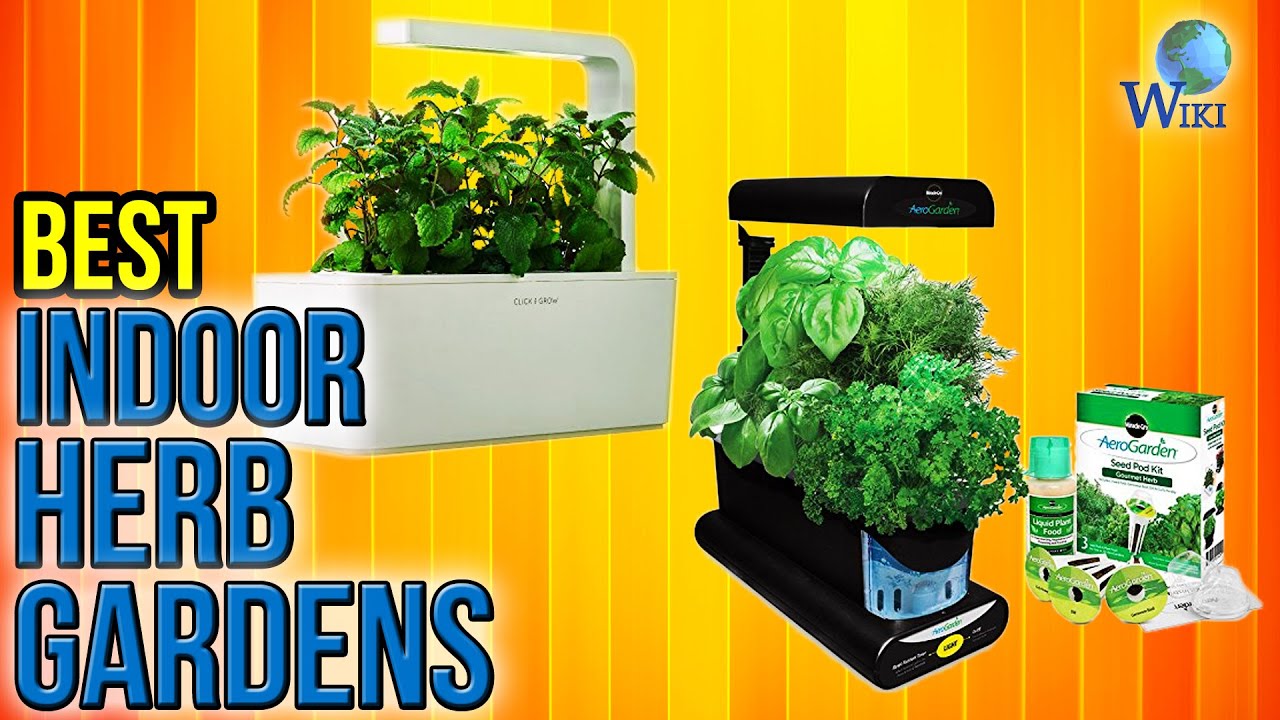 7 Best Indoor Herb Gardens 2017