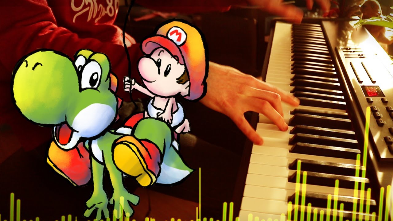 Yoshis Island  Flower Garden (1st Level Theme) // Piano Solo