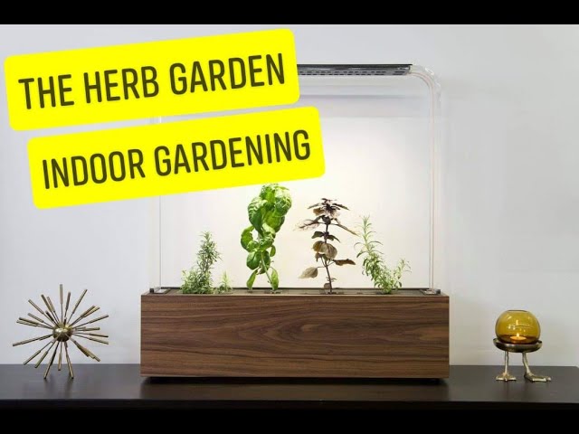 The Herb Garden  Indoor Gardening Plant Ideas for Beginners and Apartment Hacks Design Video