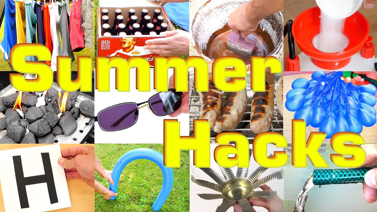 Outdoor Summer and Garden Life Hacks Compilation