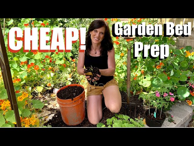 Cheap Vegetable Garden Prep for New Gardeners in 3 Easy Steps/Spring Garden Series #10