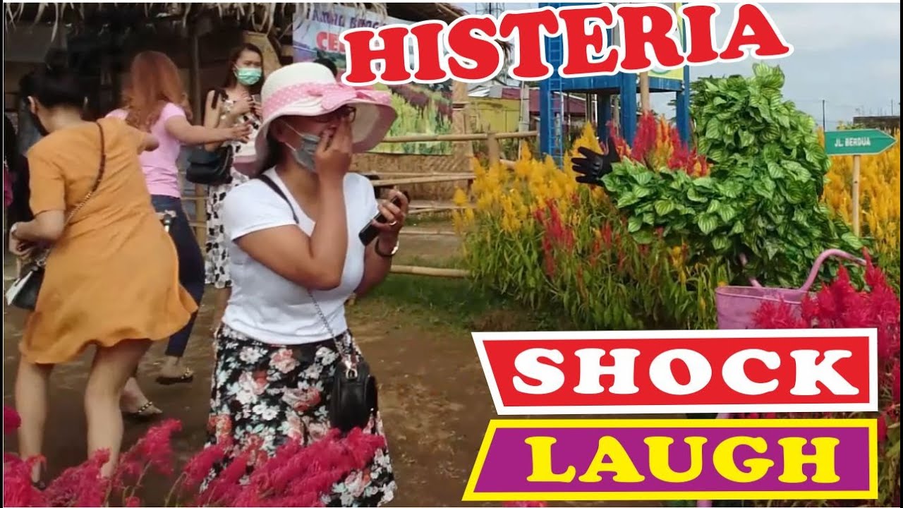 BUSHMAN PRANK Menyamar di Flower Garden | PRANK MANUSIA POHON