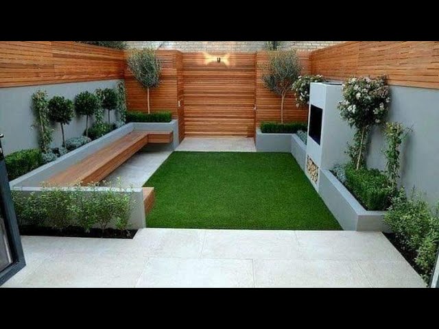 Landscape Design Ideas || Garden Design for Small Gardens || open area setting design