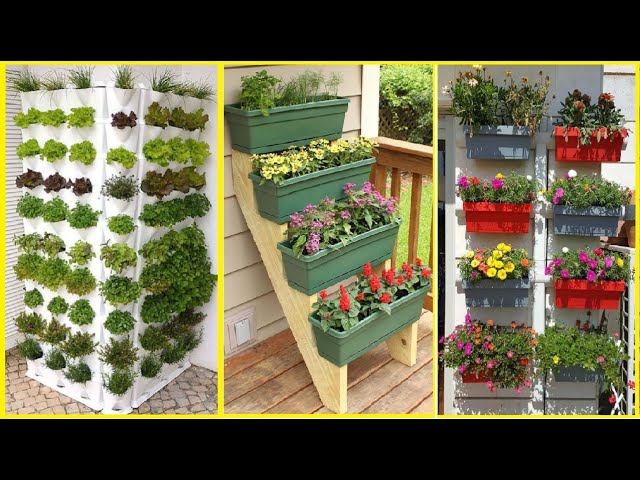 Cheap and easy Vertical Gardening Ideas For Small Gardens | diy garden