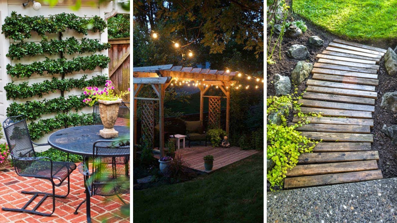 10 Cheap Landscaping ideas for Small Backyards